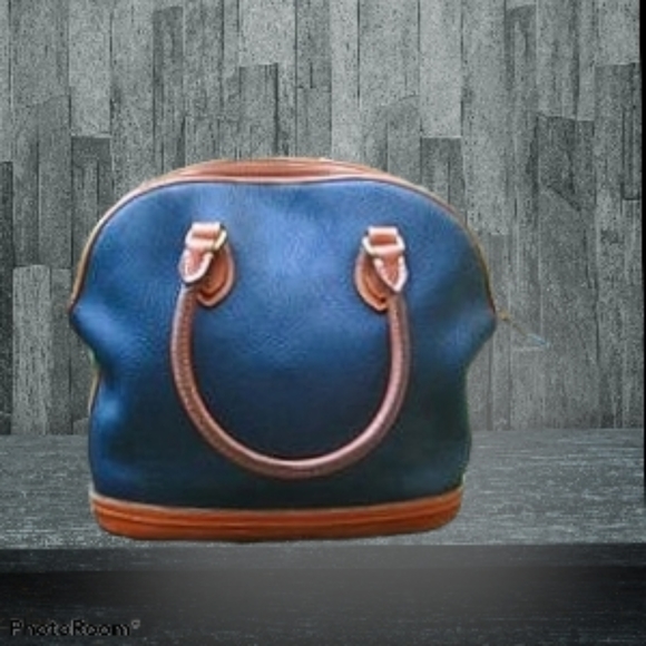 Vtg Dooney & Bourkwe R05 Norfolk case satchel AWL - Picture 2 of 14